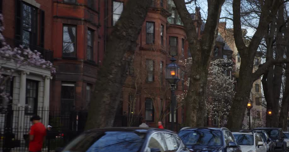 The city is full of parked cars