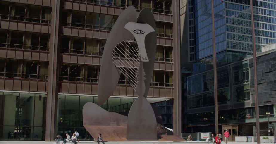 The chicago picasso monumental sculpture in chicago illinois