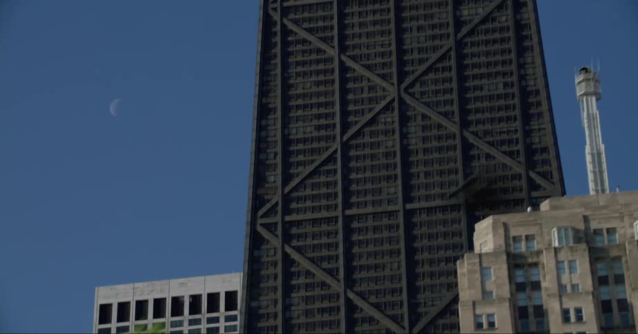 High rise apartment buildings fill a city skyline