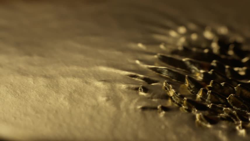 The metal has spikes moving on it