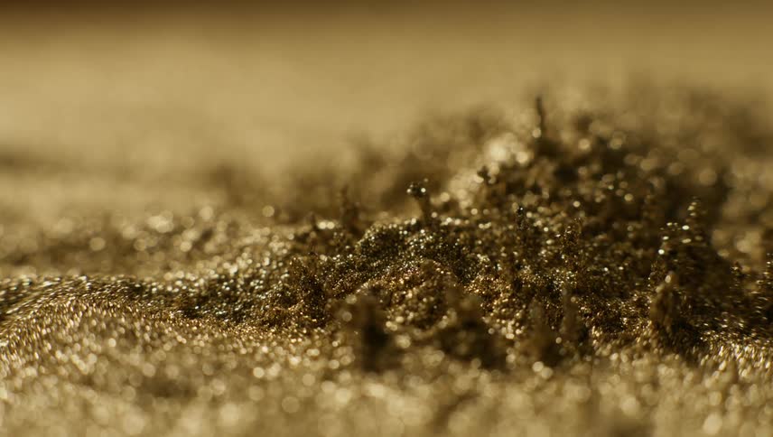 Abstract footage of vegetation emerging from soil