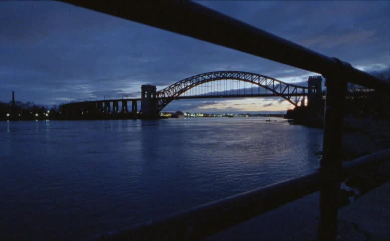 An arched bridge over the water