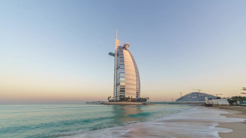 The view is of the ocean area and you can see buildings around