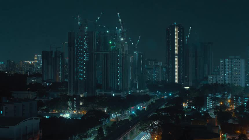 City buildings being developed