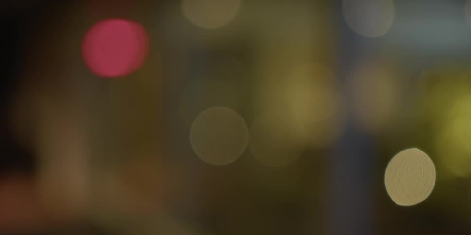 A view of lights outdoors
