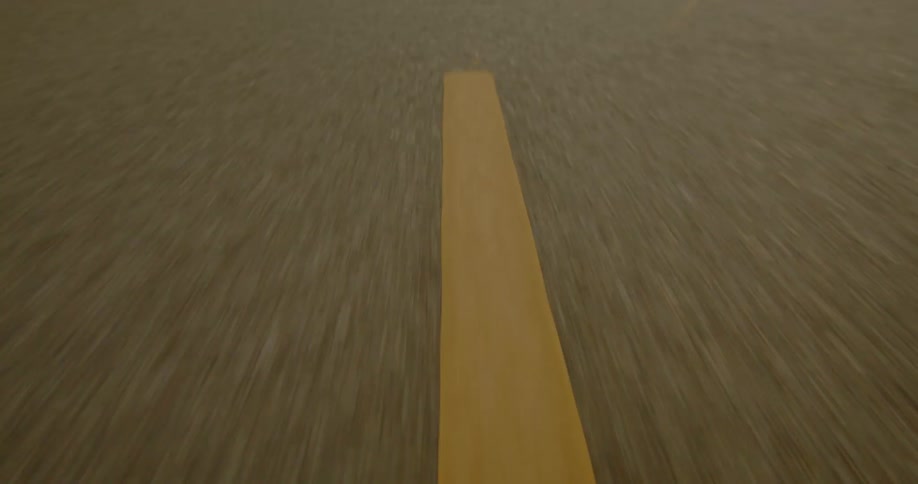An asphalt road