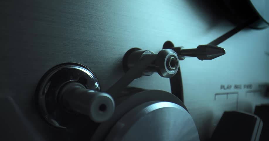 The machine is spinning the film