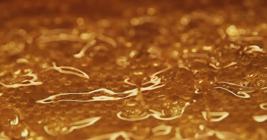 A view of water dropping in slow motion