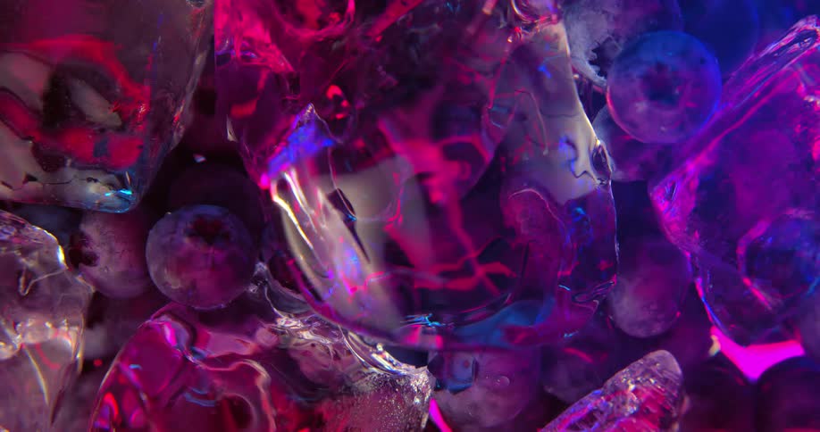 A view of colorful shapes