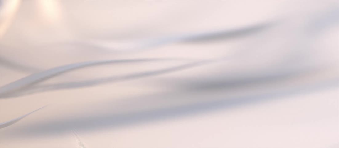 Ribbons and streams of white swirling and flowing across the screen