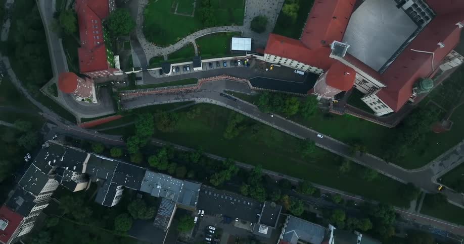 Lush green lawns line the streets of a neighborhood