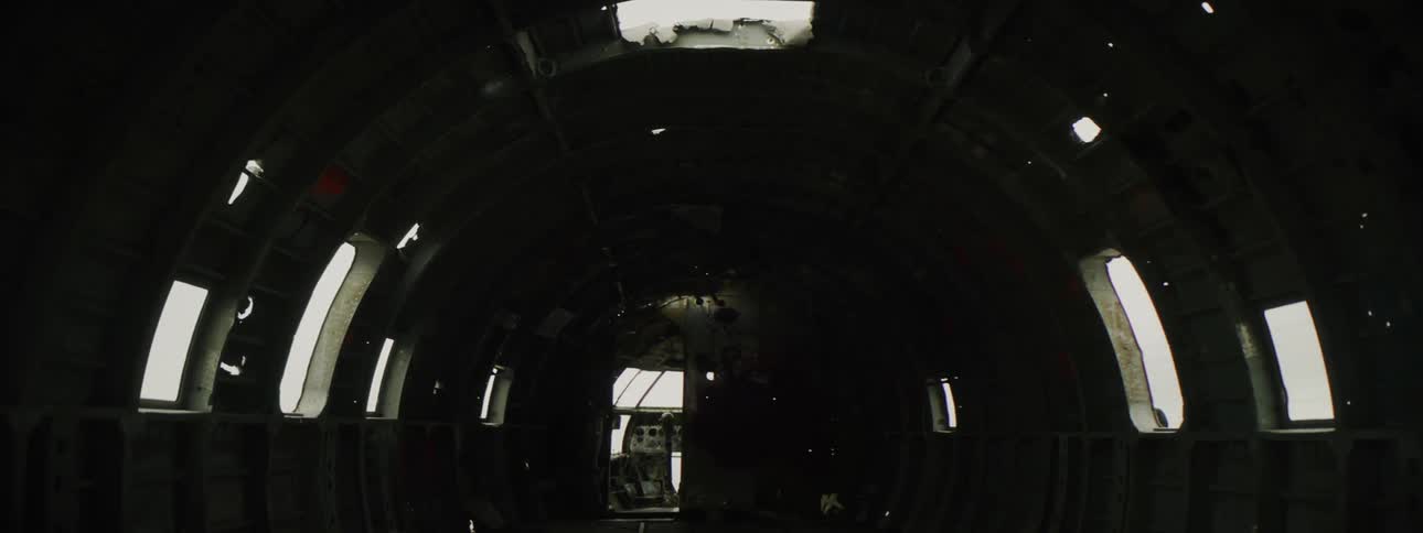 The inside of a tanker