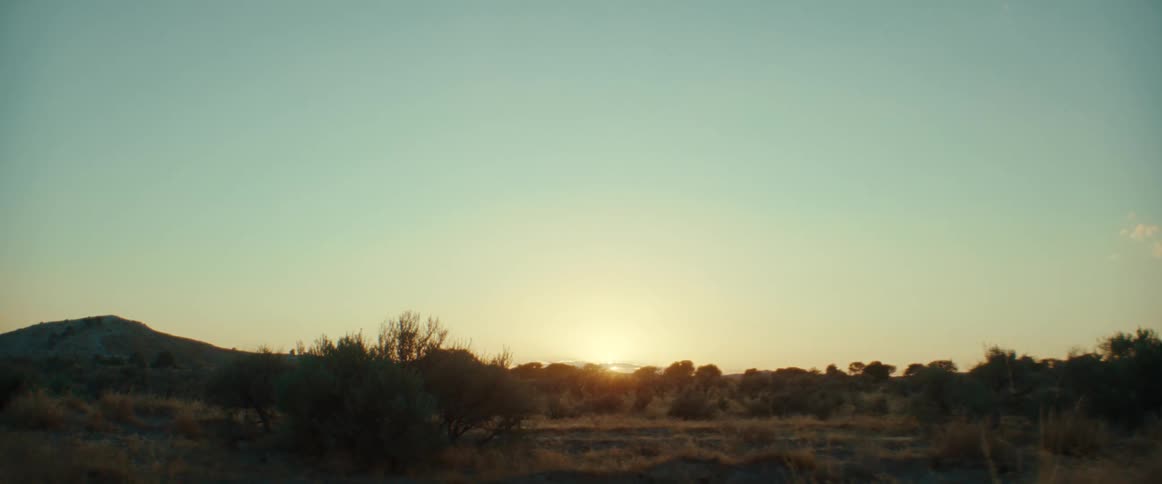 A view of a desert