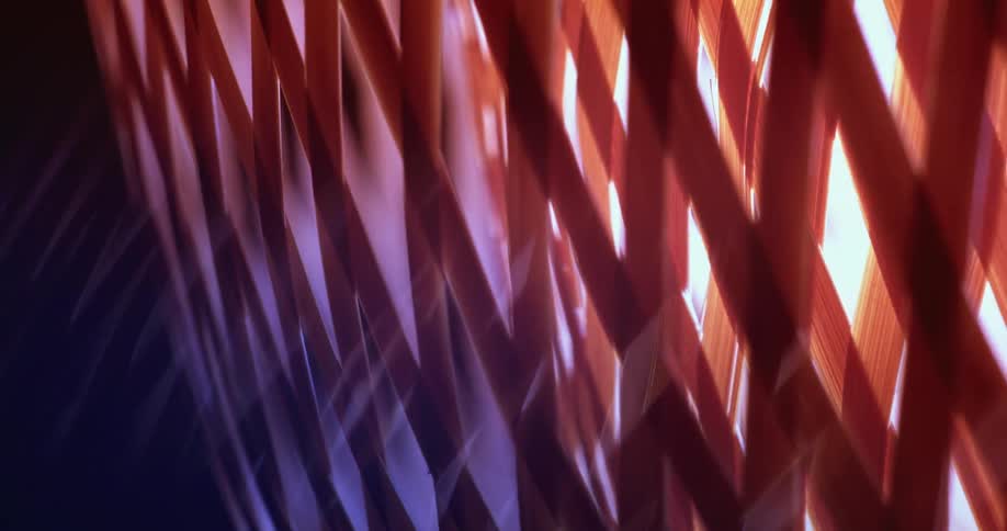 Abstract lines with light shining through them
