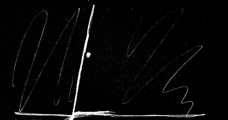 A sketch of a person closing a door behind themselves