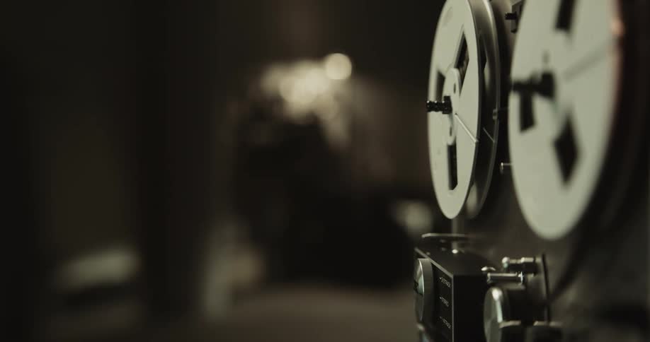 Close up view of a video player is displayed