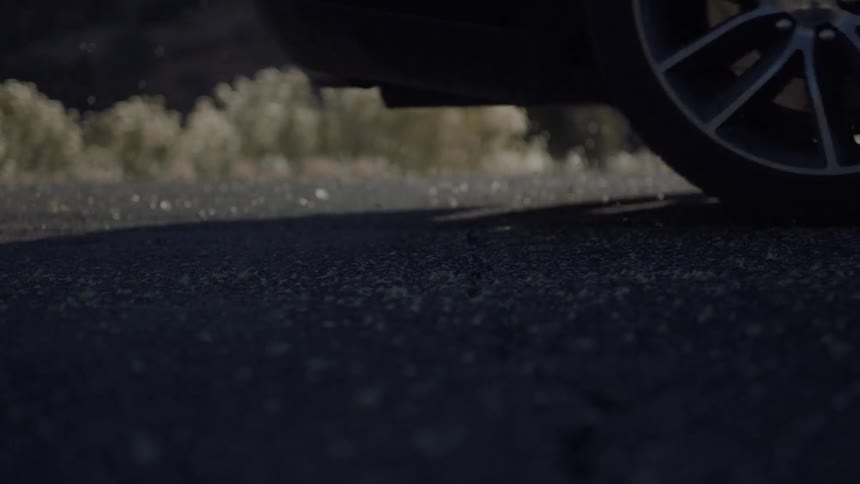 Sports Car In Desert