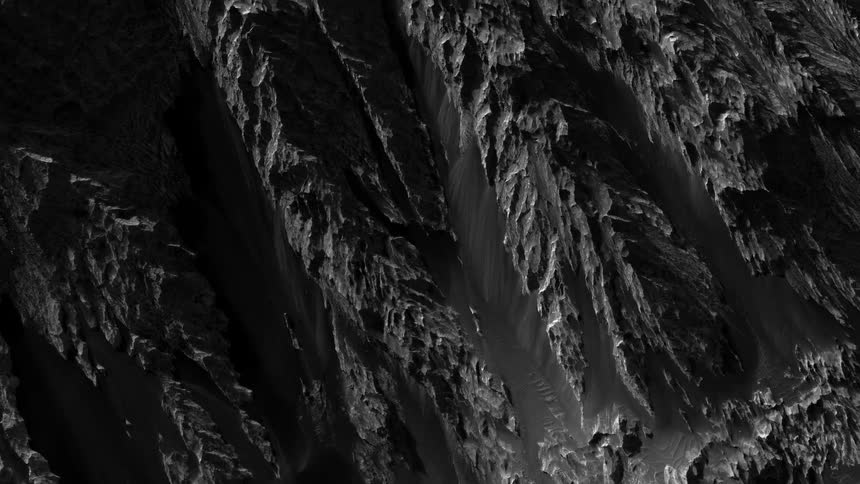 Closeup of obsidian texture
