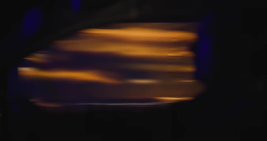 A time lapse of someone driving in a car