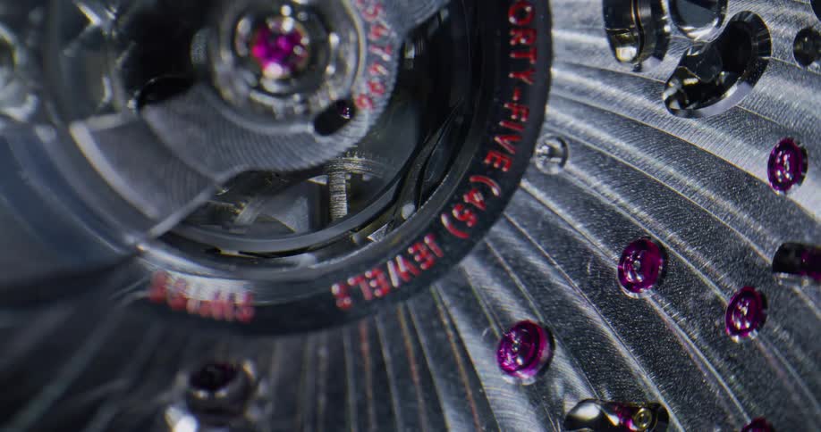 Close up view of a spinning gadget is displayed