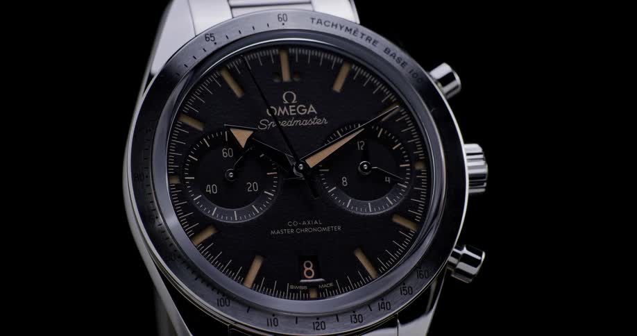 Close up view of a wrist watch is on display