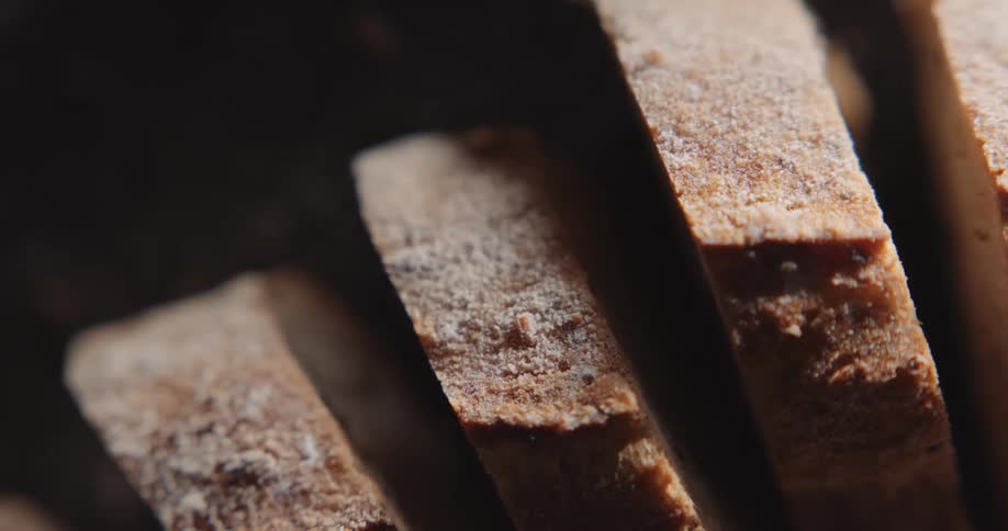 Slices of crusty bread