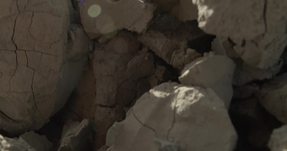 Close up of sandstone rocks