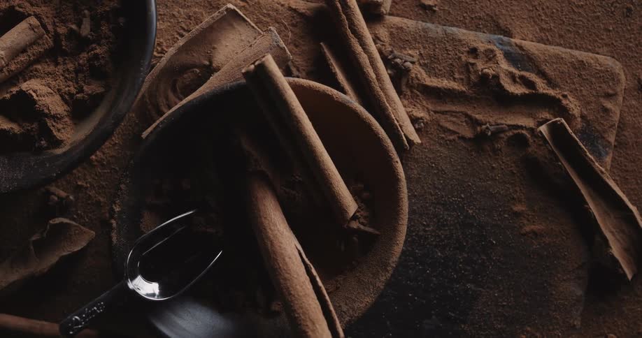 A view of chocolate on a table