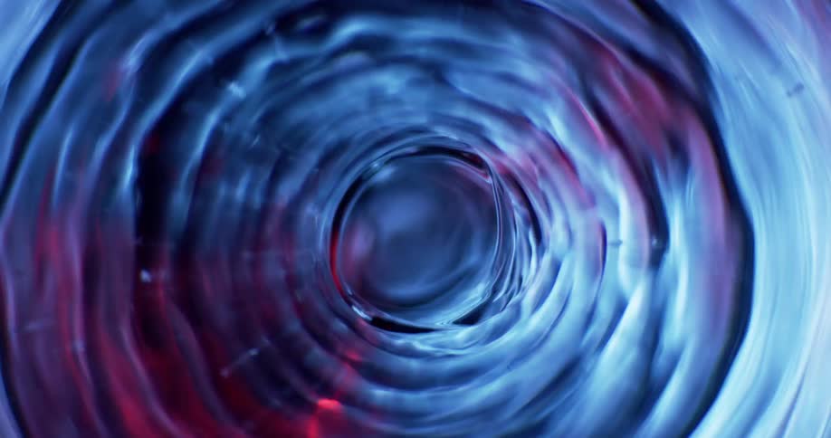 A view of water ripples