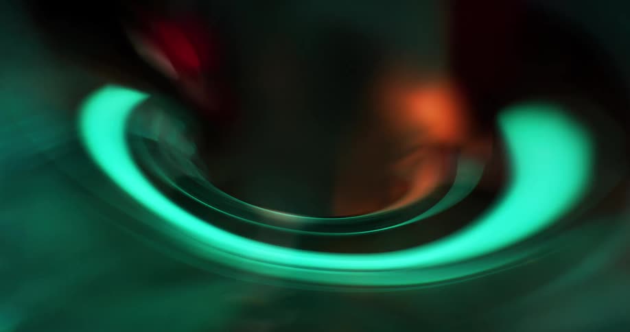 An abstract pattern is displayed on film