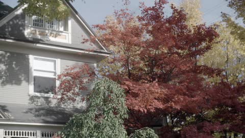 The outside of a home on a sunny day