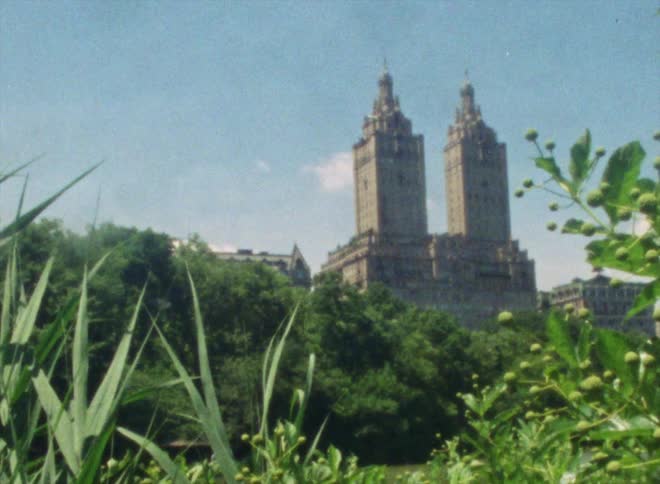 Exterior view of the san remo cooperative apartment buildingadjacent to central park on the upper west side of manhattan in new york city
