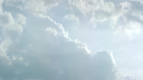 Sunlight in a cloudy sky