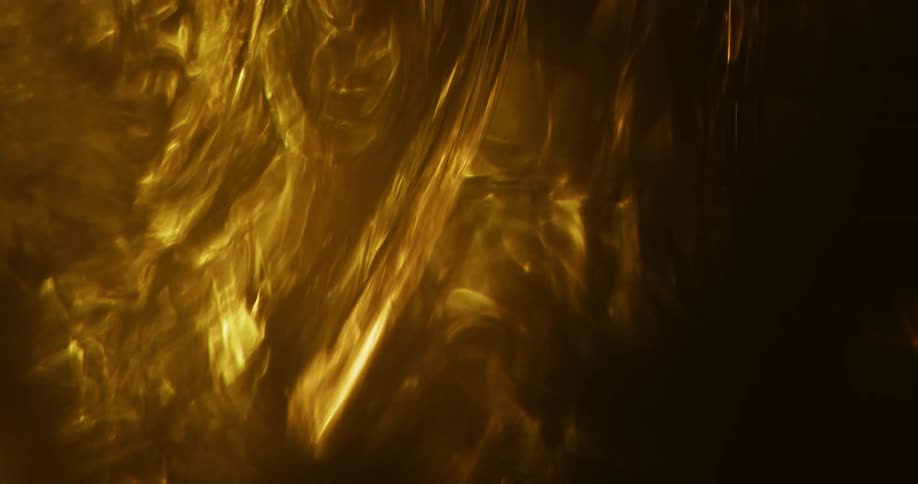 A fiery liquid is shining and flowing upwards and downwards