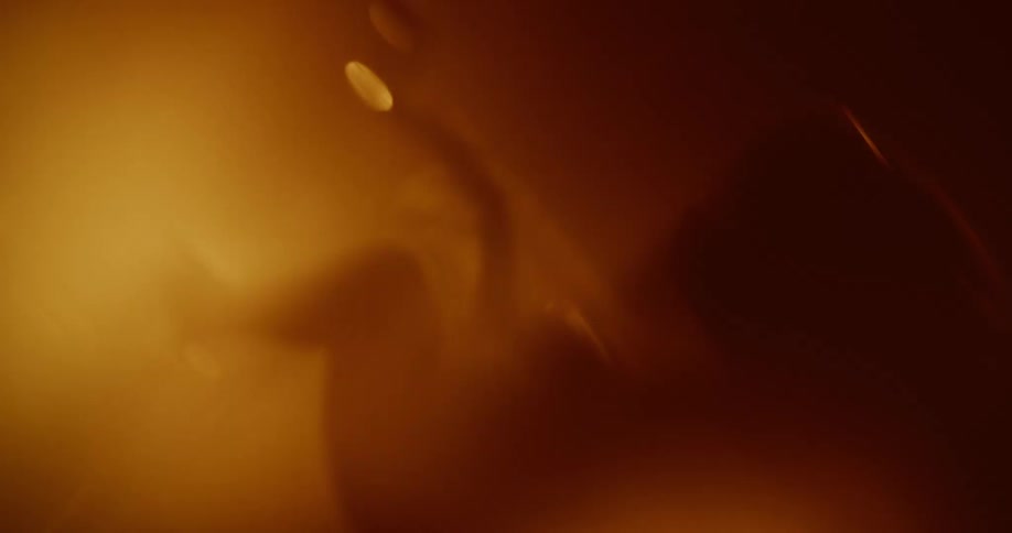 Baby with umbilical cord in womb