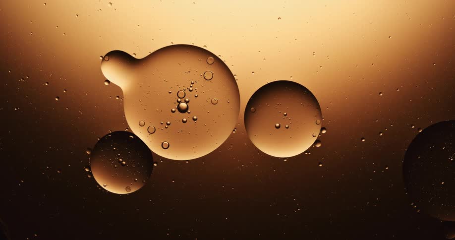 Abstract oil in water