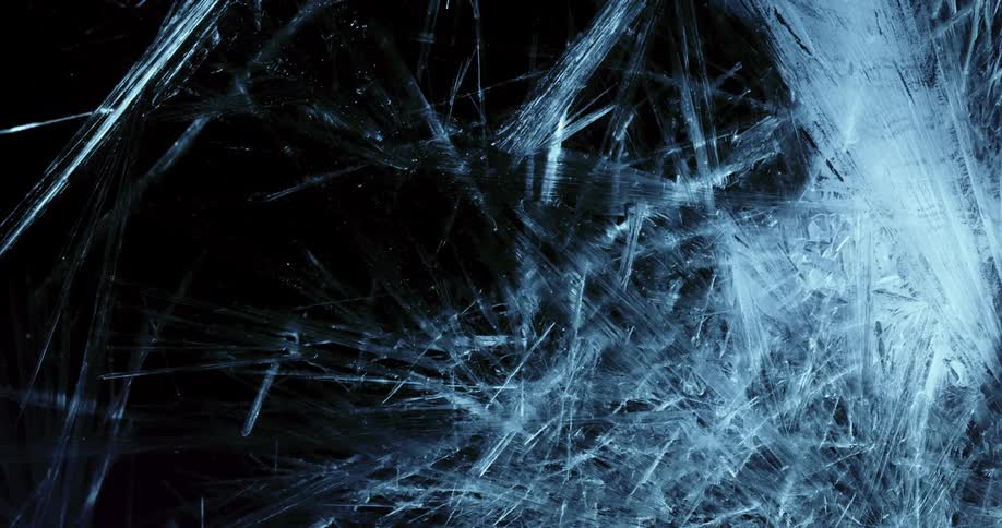 Water becomes hard and turns to ice as a result of extreme cold