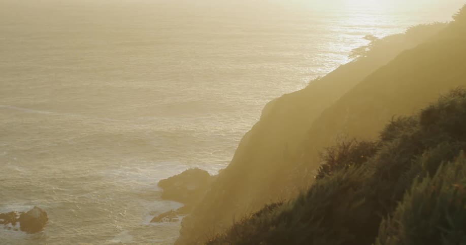 The view is of the nature area and you see the sun light