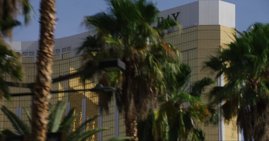 Exterior view of mandalay bay luxury resort and casino
