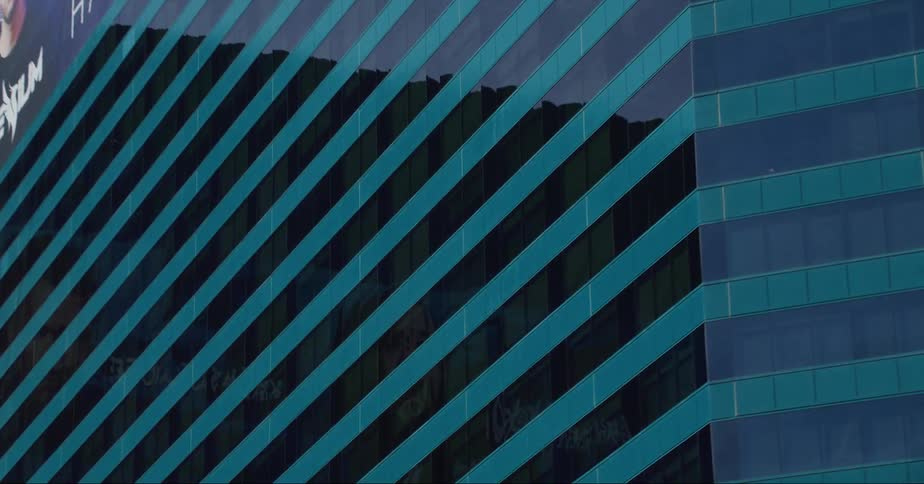 Exterior view of hakkasan building in las vegas