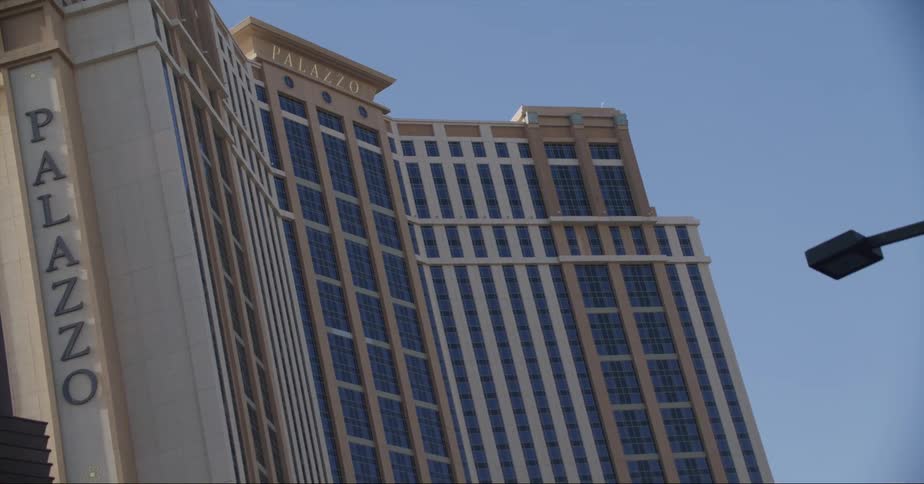 Exterior view of the palazzo hotel