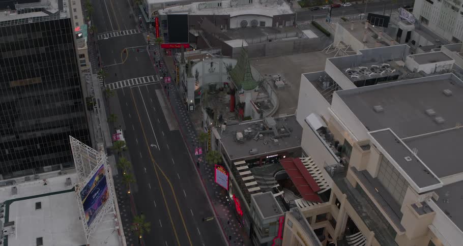 Deserted Hollywood Blvd / TCL Theater