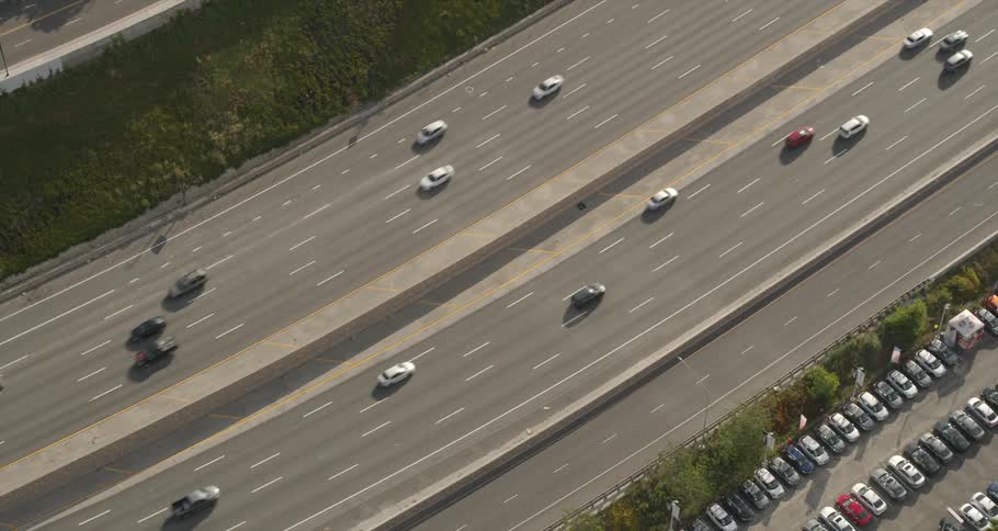 Traffic is sparse during 2020 covid lockdown