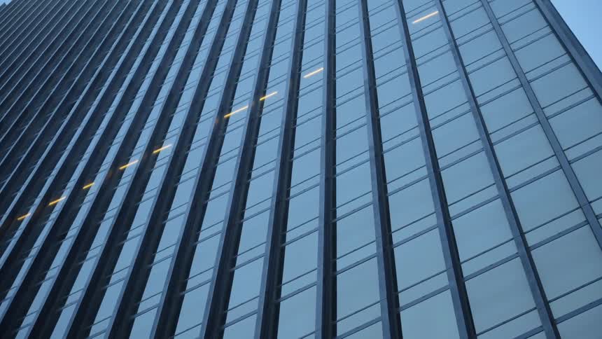 The building is full of windows