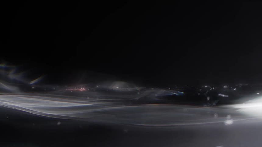 The lights flow in the graphic