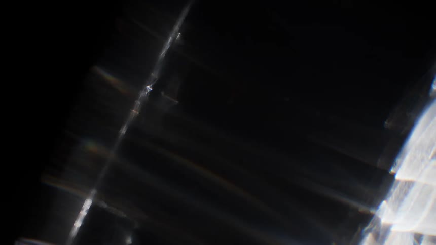 Smoke reaches out from a line and lands on disks of smoke
