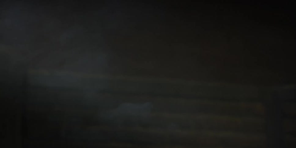 Mist floating in darkness