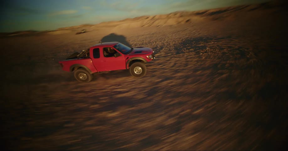 FPV - Chasing a Trophy Truck into the sunset