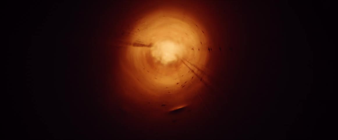 Its a portrait of a huge flame of a fire