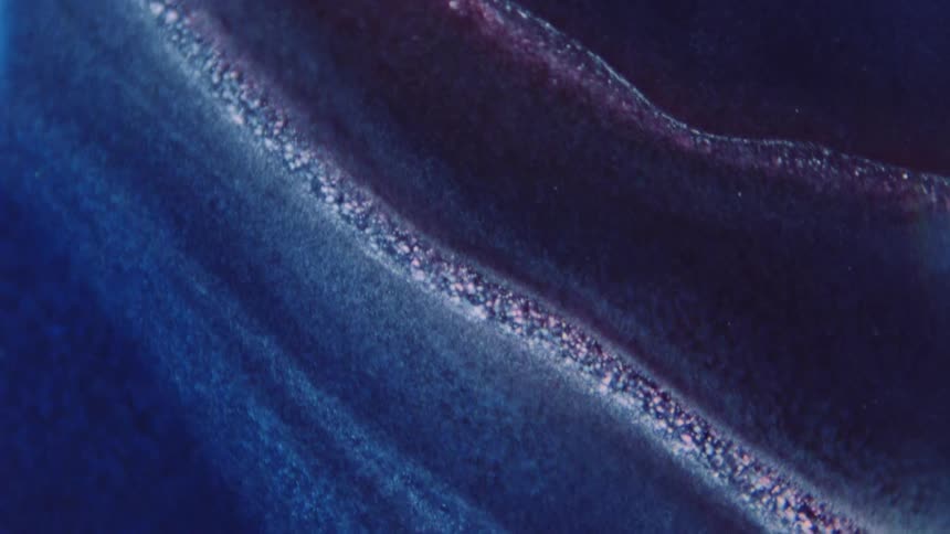 The blue colors sway and move